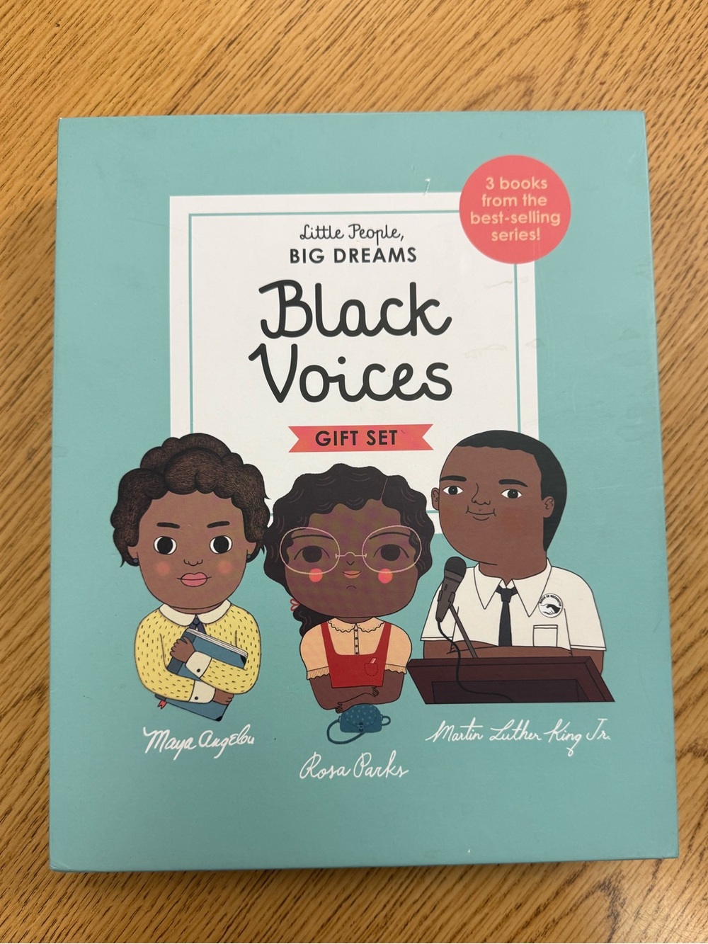 Little People, Big Dreams: Black Voices Gift Set - Teal Cover